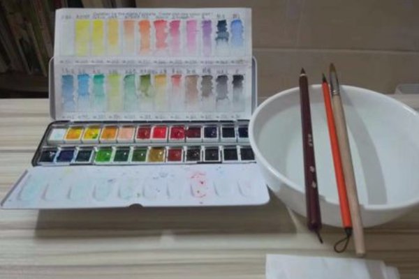 水彩画是怎样画的