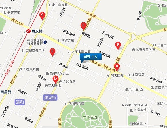 想知道: 长春市 长春绿新小区 在哪