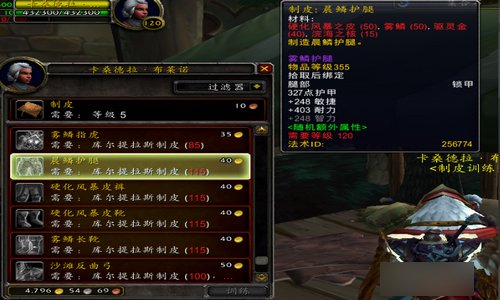 魔兽世界 制皮图纸哪买?