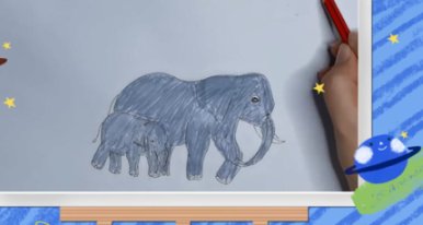 动物迁徙的简笔画怎么画？