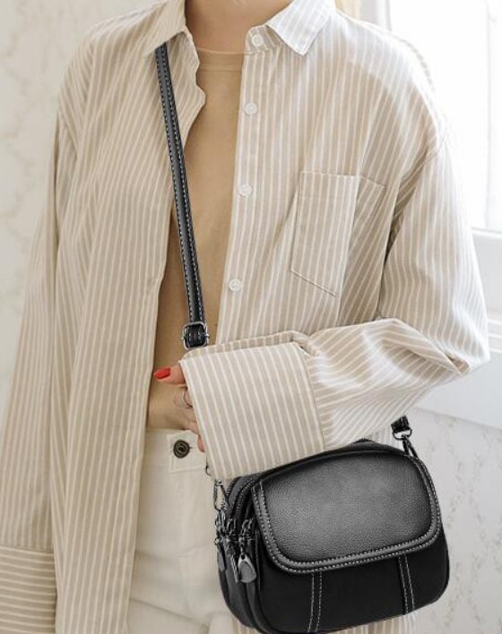 轻复古女包怎么搭配衣服最好看？