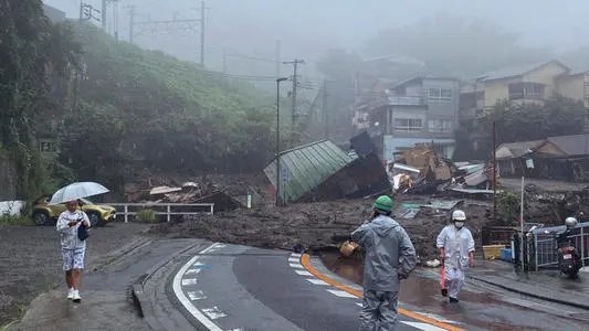 日本发生泥石流至少19人失踪，造成泥石流的原因是什么？