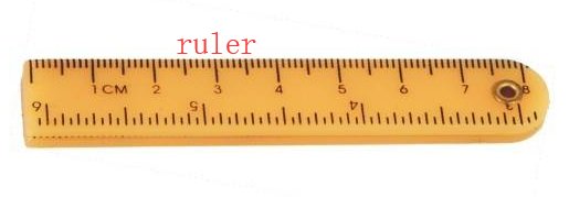 尺子的英语怎么读