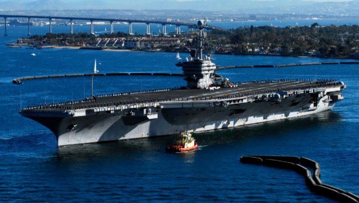美国现役有几艘航母?叫什么名字?分别部署在哪几个舰队?