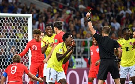 哥伦比亚和英格兰的谁厉害