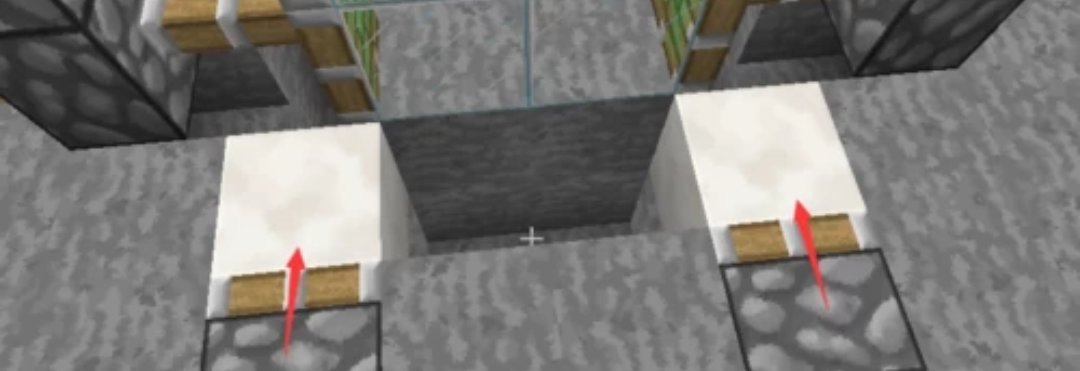 《我的世界》中的红石电路自动门怎么做?