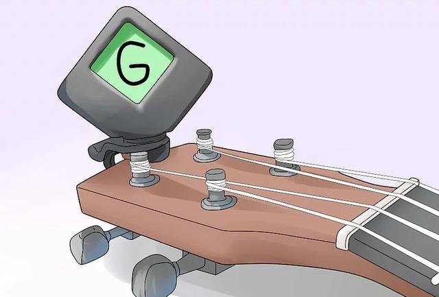 ukulele怎么调音？