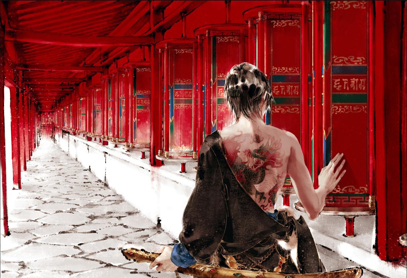 求古风的动漫美图，最好要好画要一点的