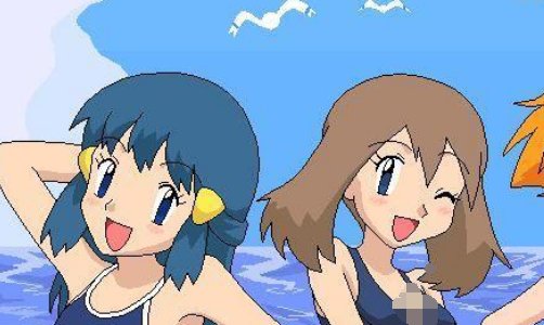 宠物小精灵美女大集合泳装系列