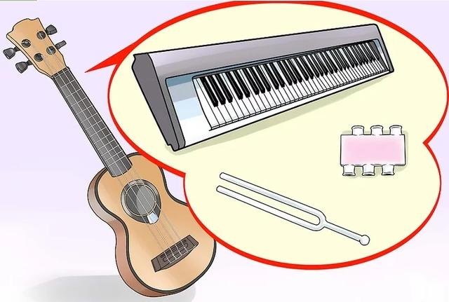 ukulele怎么调音？