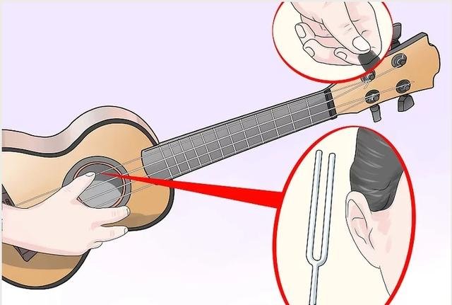 ukulele怎么调音？
