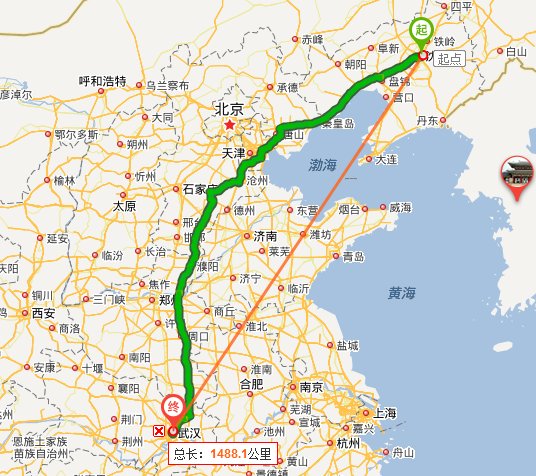 沈阳离武汉有多远