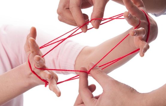 翻绳子玩法图解