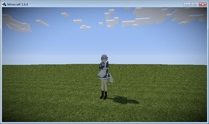 求我的世界自定义史蒂夫整合包（也就是有东方人物.初音的那个MOD）