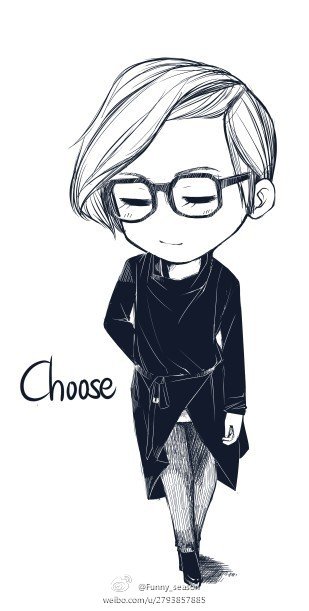 q版动漫人物简笔画