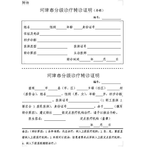 转诊证明怎么开？到什么地方办理？需要带什么东西？