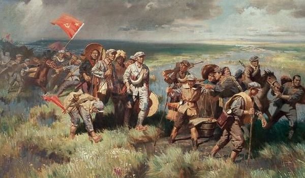 中国工农红军长征的原因起止时间经过的路线(地点)