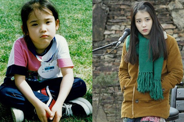 Iu李智恩整容了吗?看她和以前的照片不太一样啊