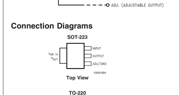 AMS1117-3.3V稳压IC怎么接线啊，