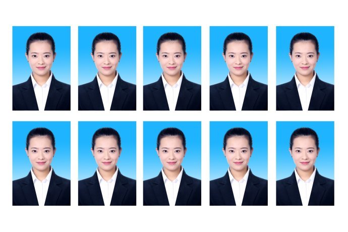 1寸照和2寸照的电子照片有区别吗