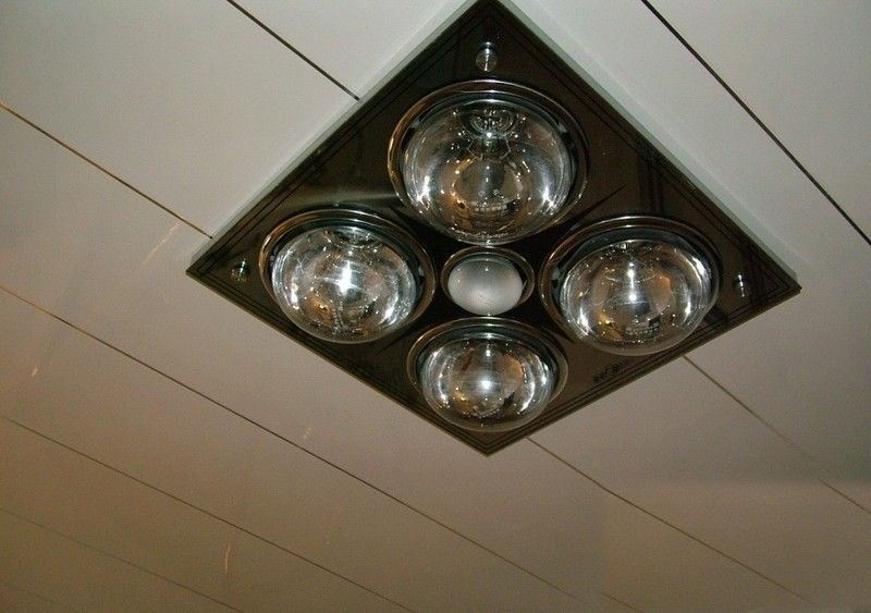 浴霸灯泡坏了怎么换