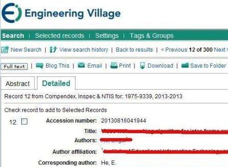 EI检索期刊JA检索与CA检索有什么区别?