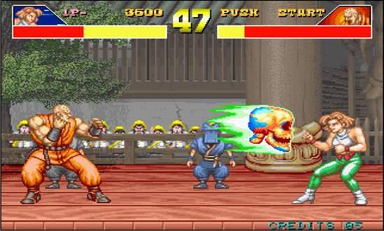 豪血寺一族1出招表