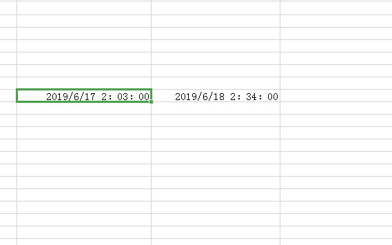 excel时间差公式?