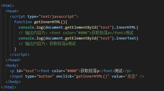 innerhtml是什么意思