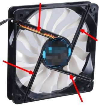 塔式cpu散热器的正反面？