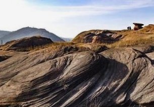 特殊美丽螺旋纹理地貌是如何形成的？