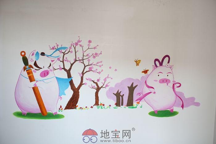 墙面绘画的墙绘联盟