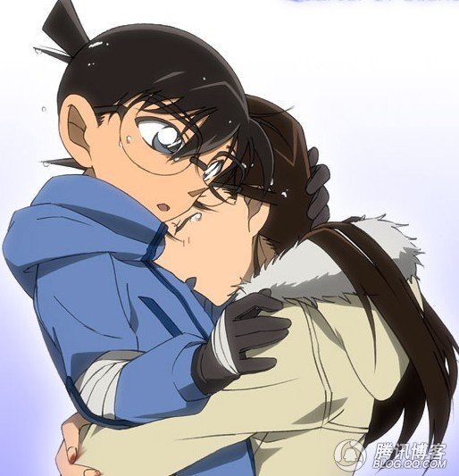 求柯南里小兰可怜的照片 多一些