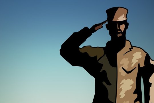 鼓励儿子在部队的简语