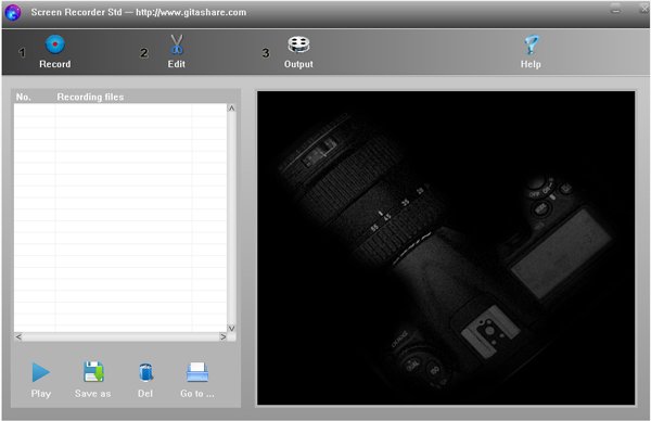 屏幕录像专家V6.0Build20061209的软件基本功能如下