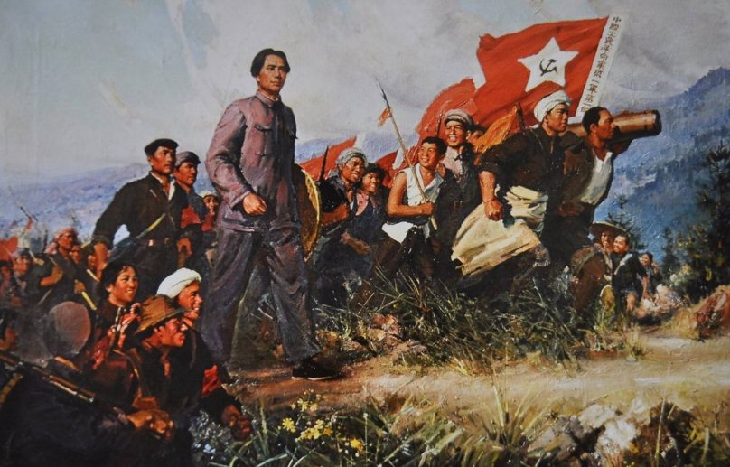 “军叫工农革命，旗号镰刀斧头，……秋收时节暮云愁，霹雳一声暴动”。这首词赞颂的是        [     ]