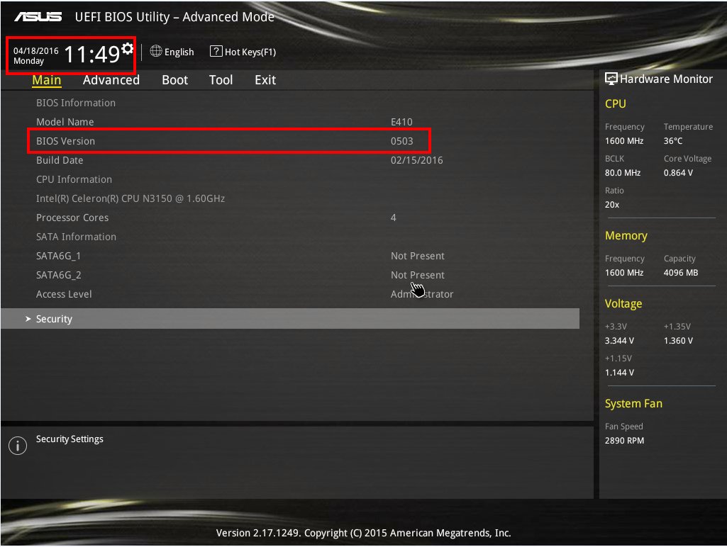 华硕电脑如何设置定时开机？