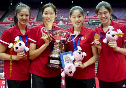 中国女排夺冠?
