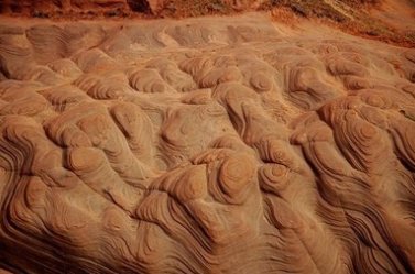 特殊美丽螺旋纹理地貌是如何形成的？