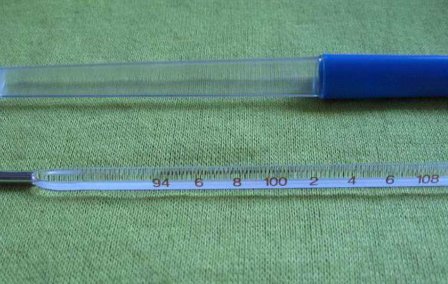 温度计怎么看水银线图解