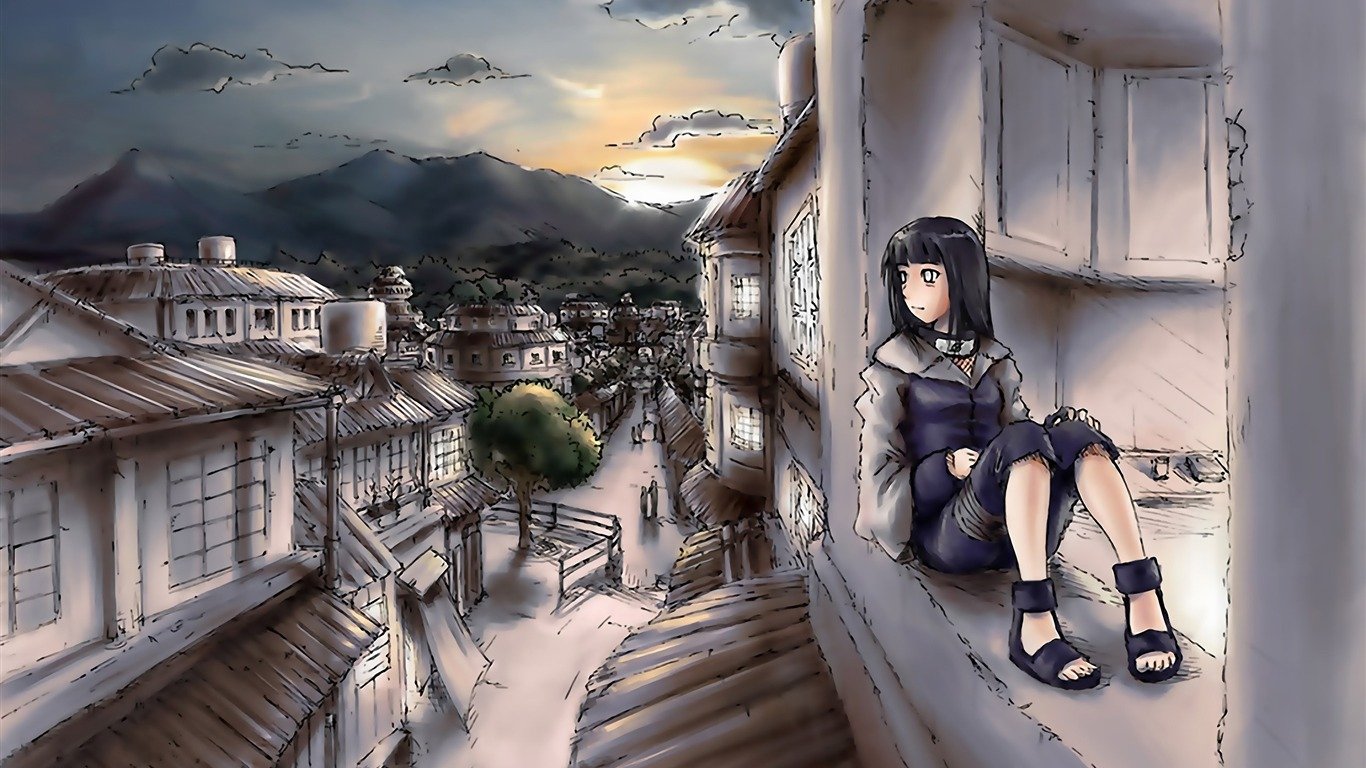 求1366x768高清火影忍者壁纸