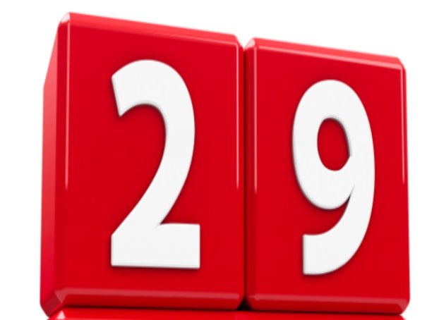 哪些年份二月有29号