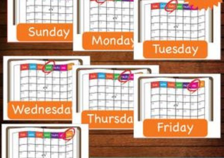 星期的英文怎么写？