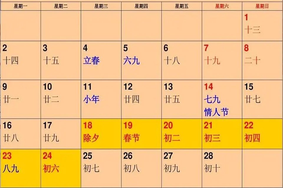 2022年农历闰哪一个月 2022年是两个四月吗