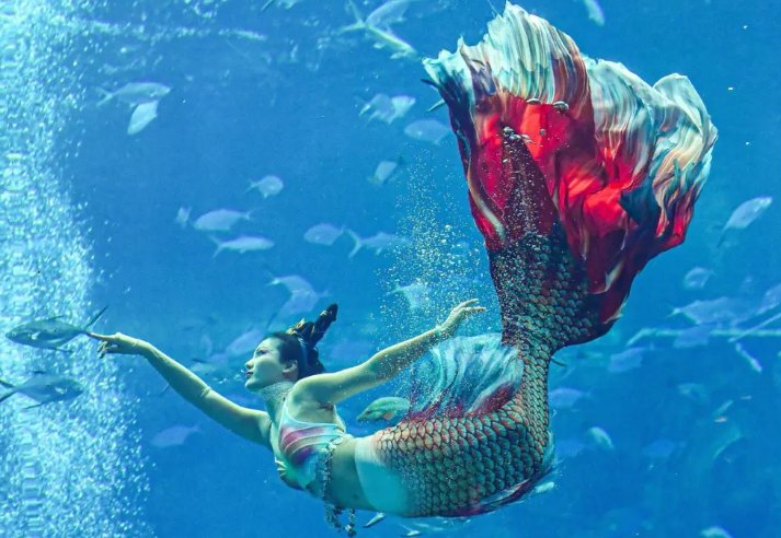 美人鱼潜水者用什么呼吸