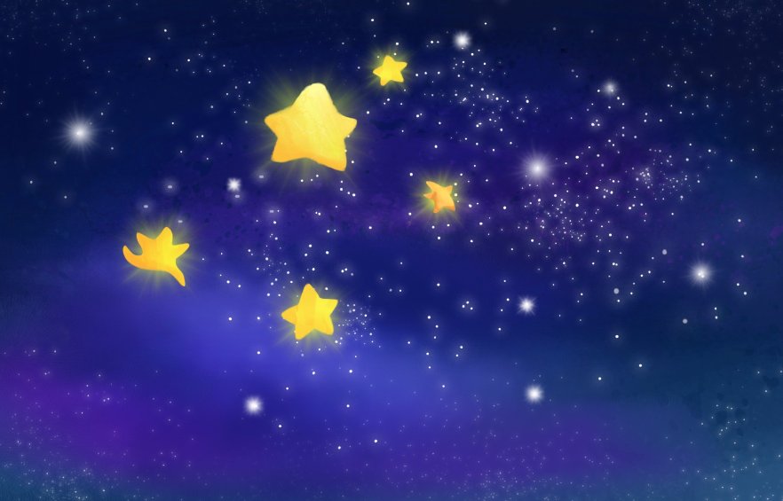 为什么星星会眨眼睛二年级