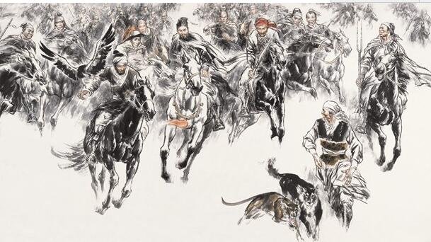 左牵黄,右擎苍什么意思？