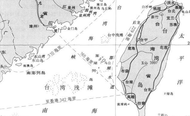 台湾海峡是不是我国的内海,为什么? 初中地理