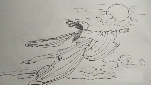 最难的嫦娥怎么画