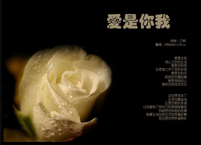 《爱是你我》 词曲作者是谁？